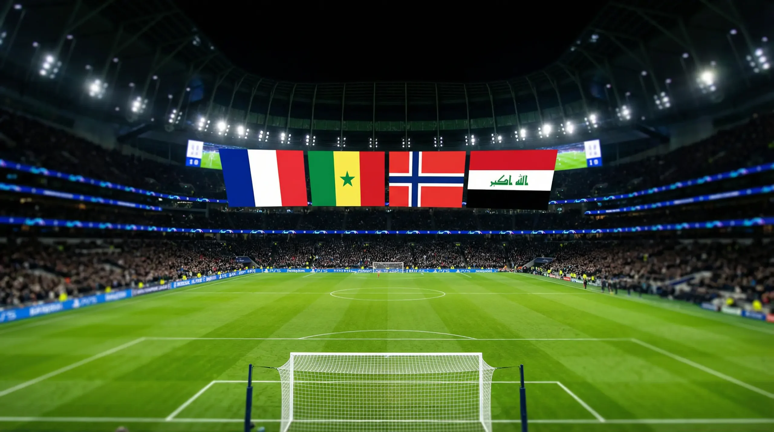 VM 2026 gruppe I med Norge, Frankrike, Senegal og Irak
